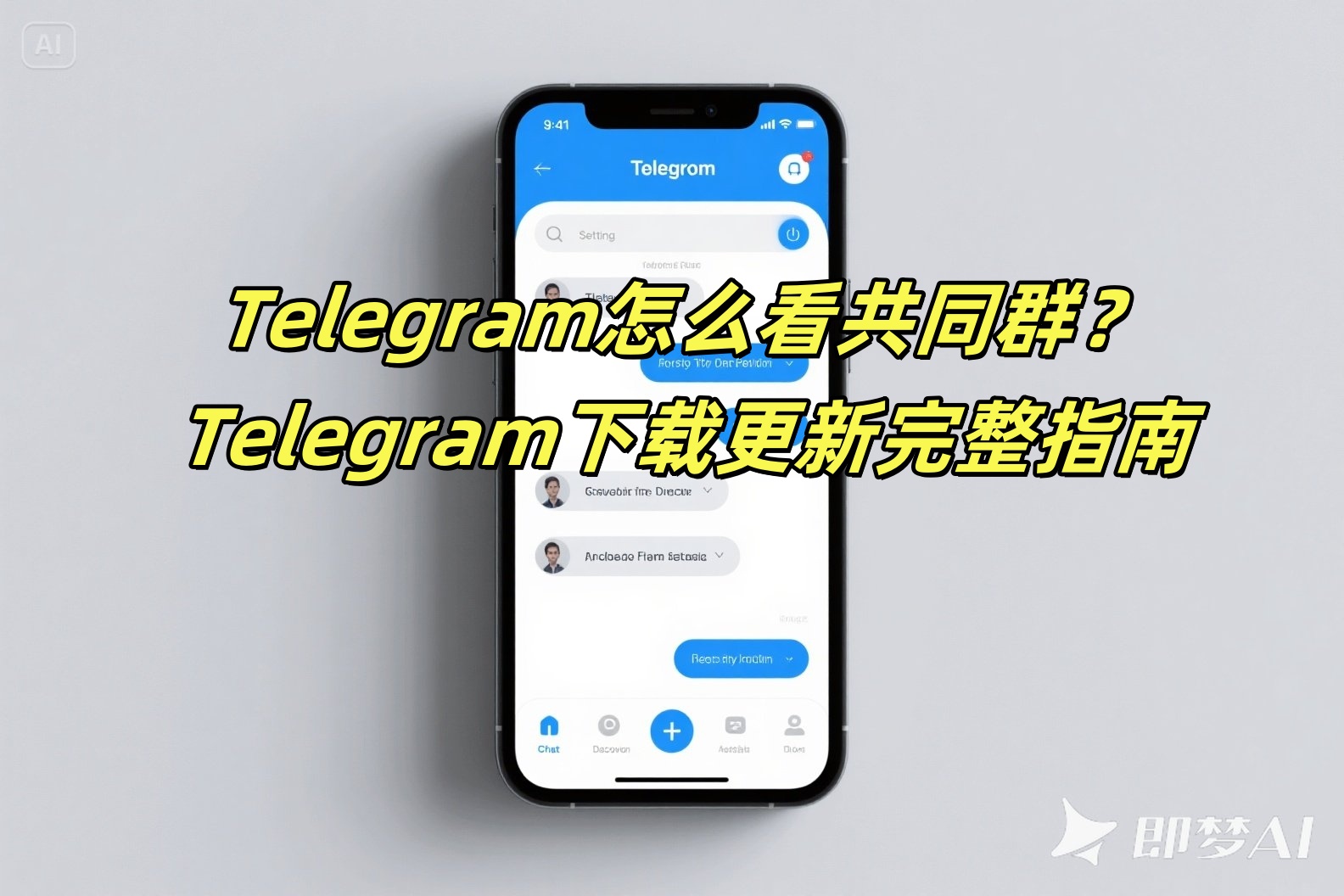 Telegram怎么看共同群？Telegram下载更新完整指南