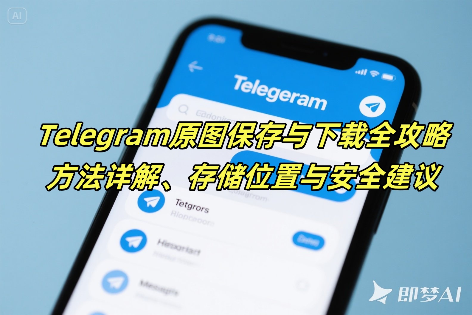 Telegram原图保存与下载全攻略：方法详解、存储位置与安全建议